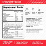 Optimum Nutrition ESSENTIAL AMIN.O. ENERGY Strawberry flavour side view