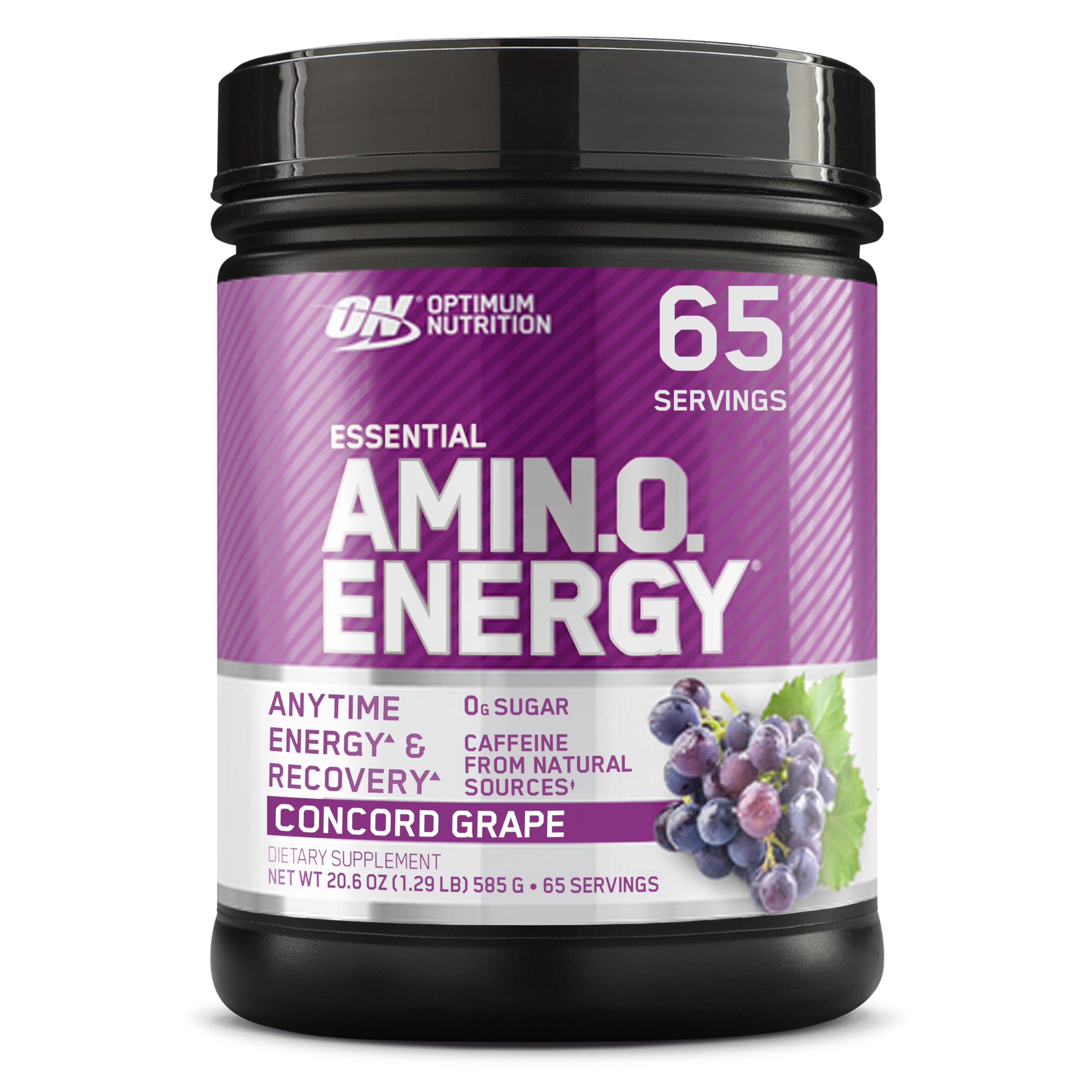 Optimum Nutrition Essential Amino Energy 585g Powder front view with label