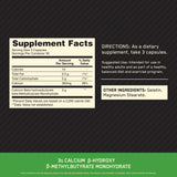 Optimum Nutrition HMB 1000mg capsules side view with label