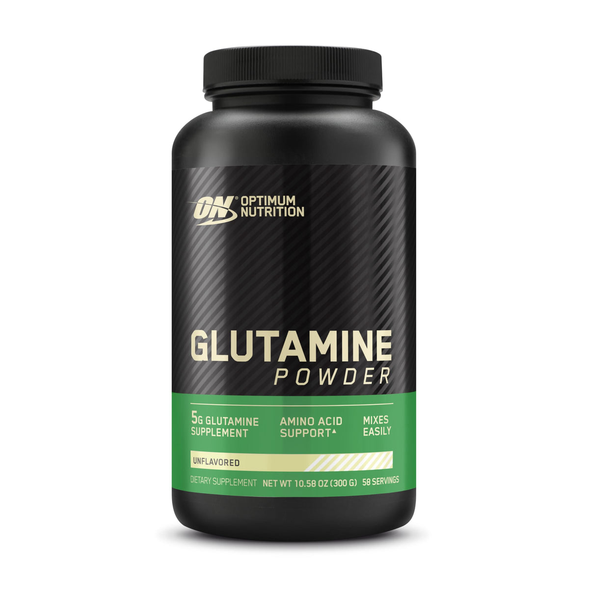 Optimum Nutrition L-Glutamine Muscle use Powder 300g front view
