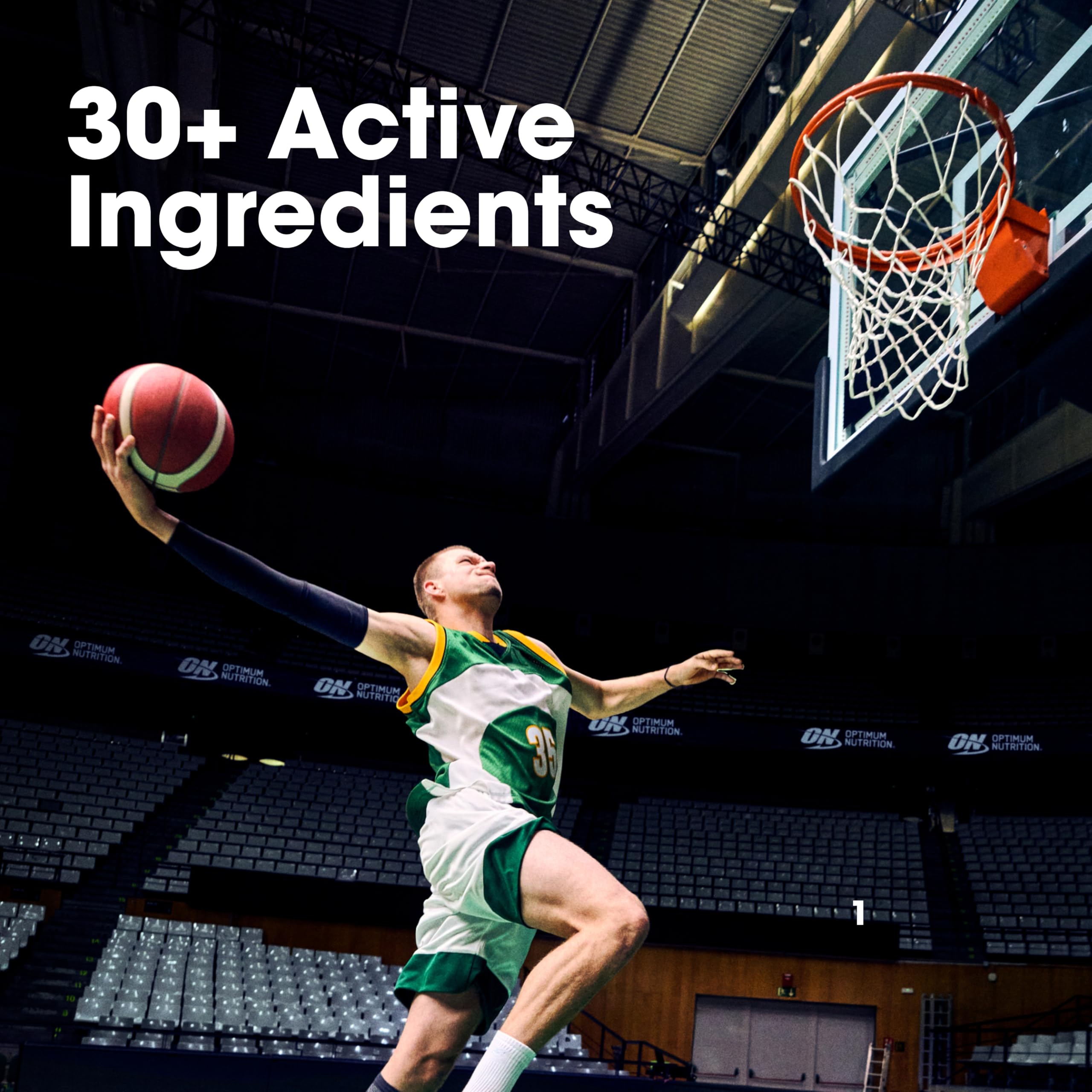 Optimum Nutrition Opti-Men Daily Multivitamin 150 tablets on a table