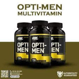 Optimum Nutrition Opti-Men Supplement 150 Count bottle with tablets
