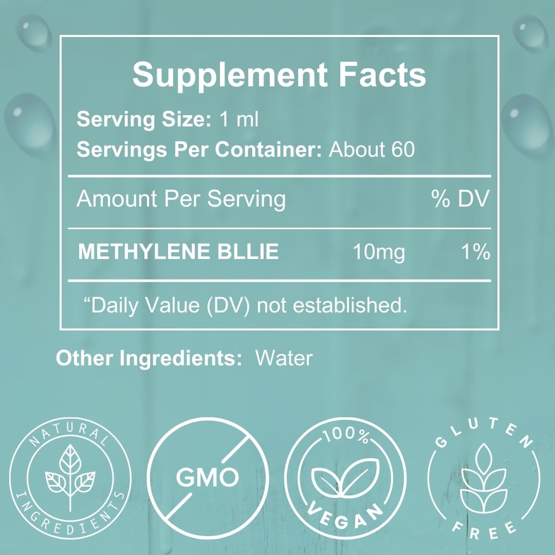 Optimum Upgrade Methylene Blue Supplement dosage instructions