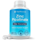 OPTINOURISH Zinc Picolinate Supplement 30mg front view