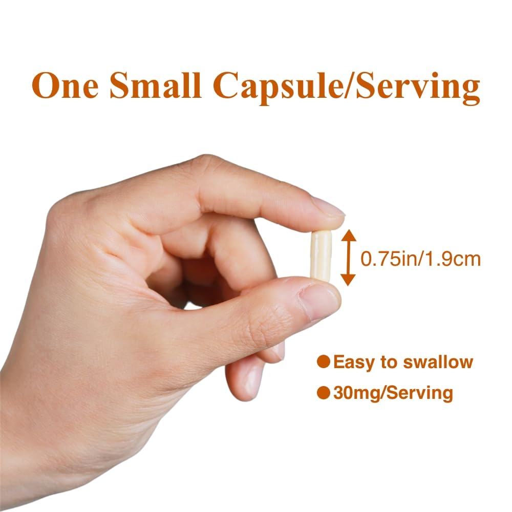OPTINOURISH Zinc Picolinate Supplement 30mg on a wooden table