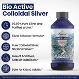 OPTIVIDA Colloidal Silver 10 ppm Liquid Supplement packaging