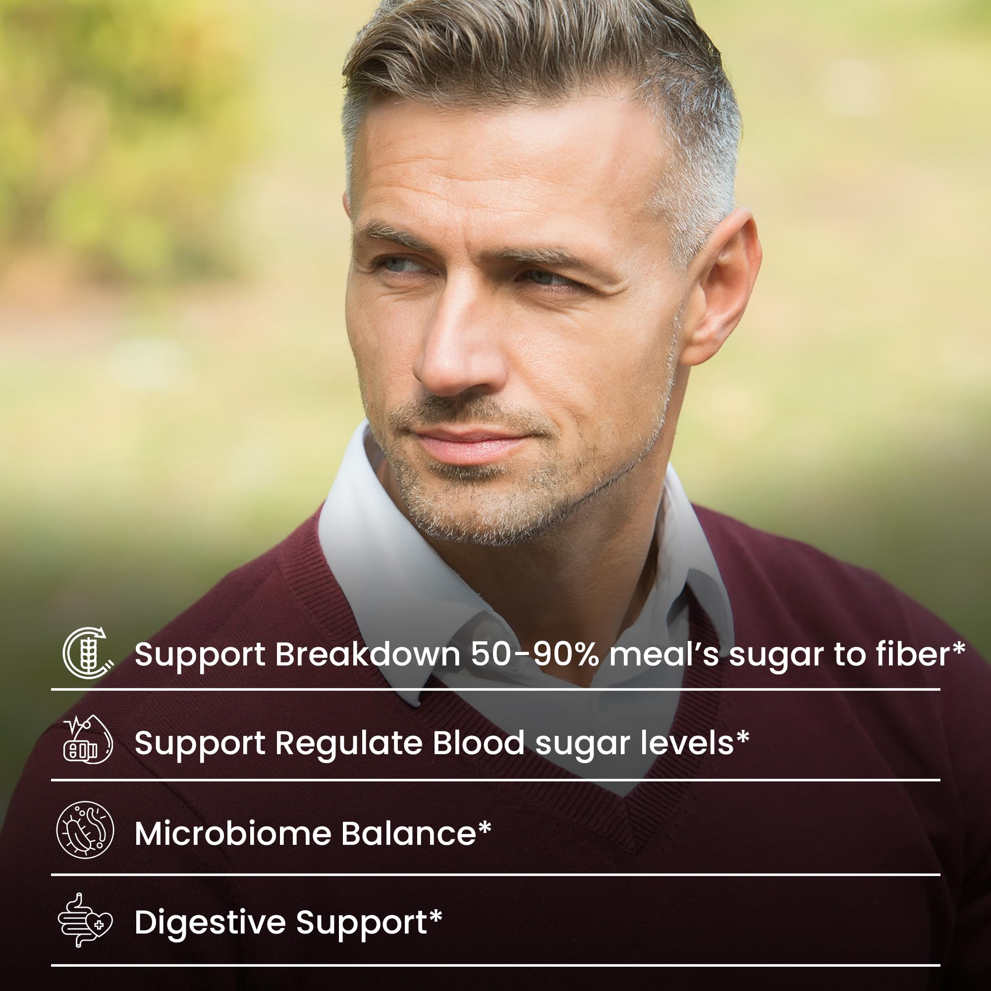 OPTIVIDA SugR-2-FibR capsule bottle with 60 capsules