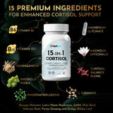 Optiwav Cortisol Reducer Capsules bottle with 60 capsules
