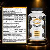 OptiWize Joint Support Supplement 10-in-1 bottle with peppermint scent