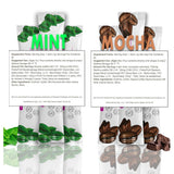 'Opu Probiotics Mocha flavour prebiotic + probiotic powder front view