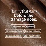 Ora Organic Be-you-tiful Biotin Supplement ingredients close-up