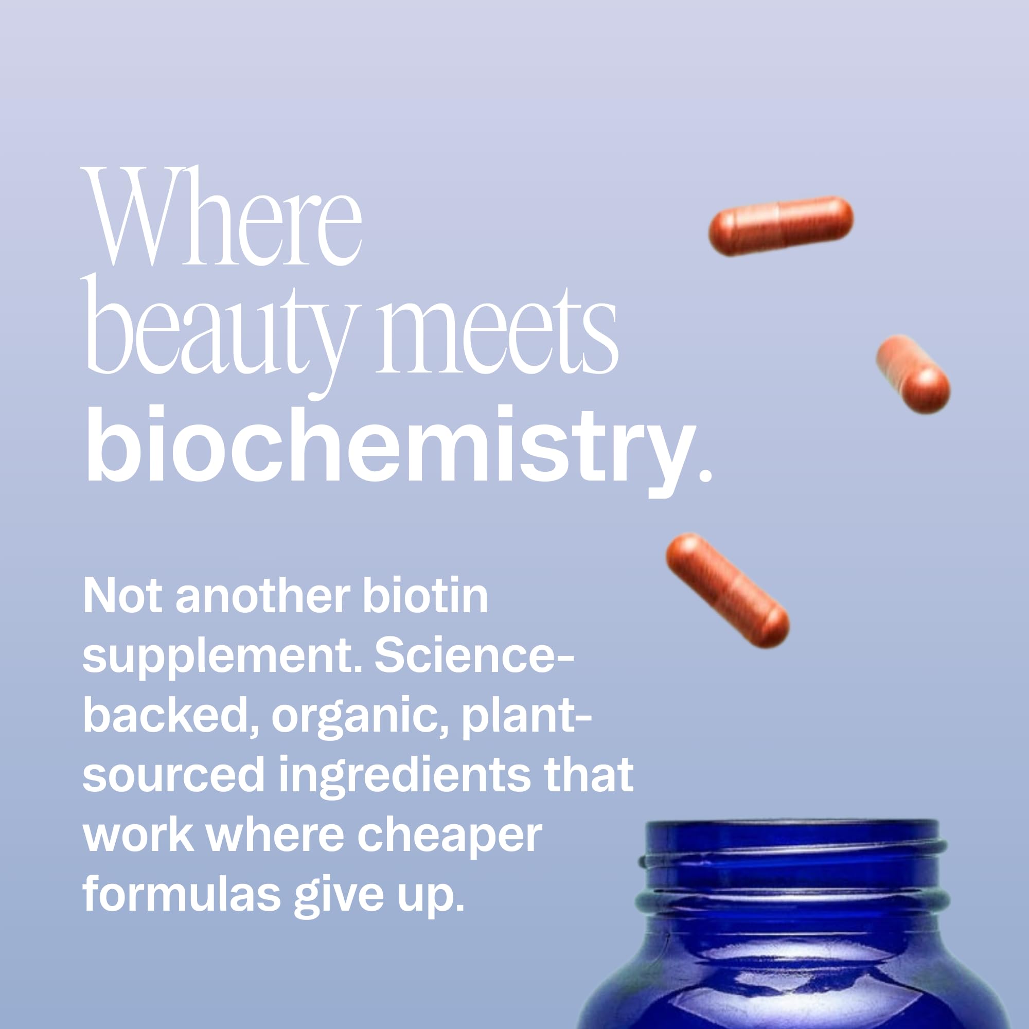 Ora Organic Be-you-tiful Biotin Supplement vegan capsules