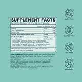 Ora Organic Lady Bugs Prebiotic Capsules bottle with label