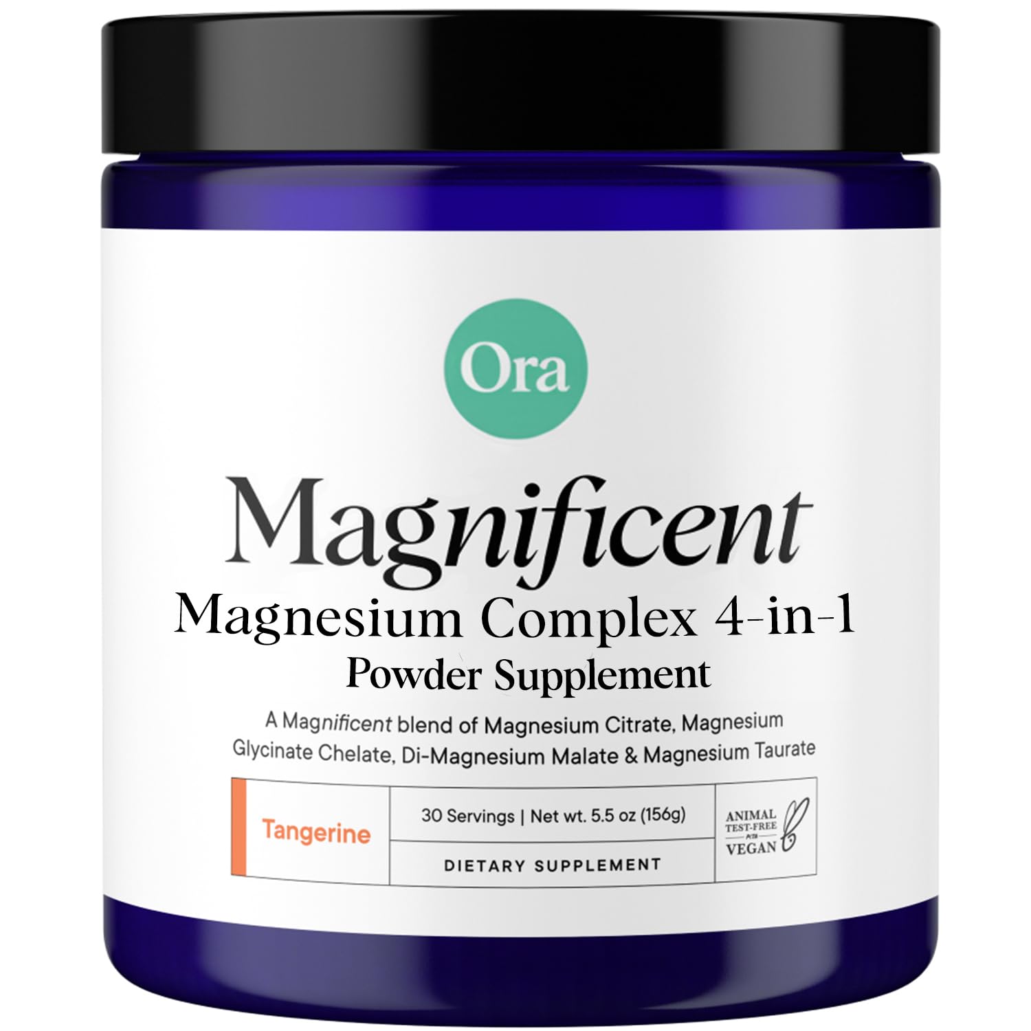 Ora Organic Magnesium Complex Powder 220g front view