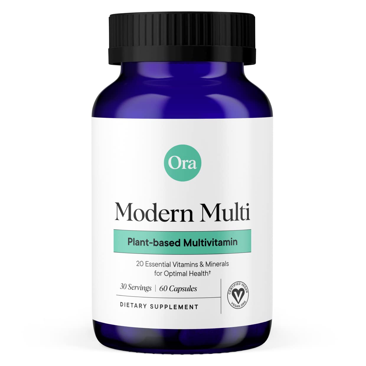 Ora Organic Modern Multi Multivitamin front view packaging