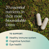 Ora Organic Modern Multi Multivitamin with measuring spoon
