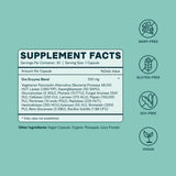 Ora Organic Multi-Enzyme Supplement bottle with capsules