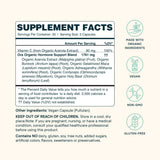 Ora Organic Support Capsules 222g side view