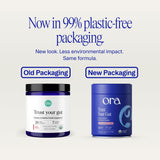 Ora Organic Synbiotic Prebiotic Capsules 225g side view