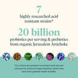 Ora Organic Synbiotic Prebiotic Capsules packaging