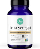 Ora Organic Trust Your Gut Probiotic 52 Billion CFU front view