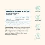 Ora Organic Vegan Vitamin D3 Chewables 2000 IU packaging