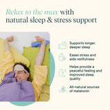 Ora Organic You’re a Knockout Sleep Supplement with a measuring spoon