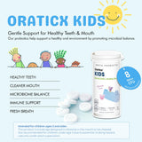 OraTicx Probiotic Tablets dissolvable tablet close-up