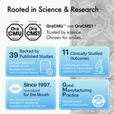 OraTicx Probiotic Tablets showing ingredients list
