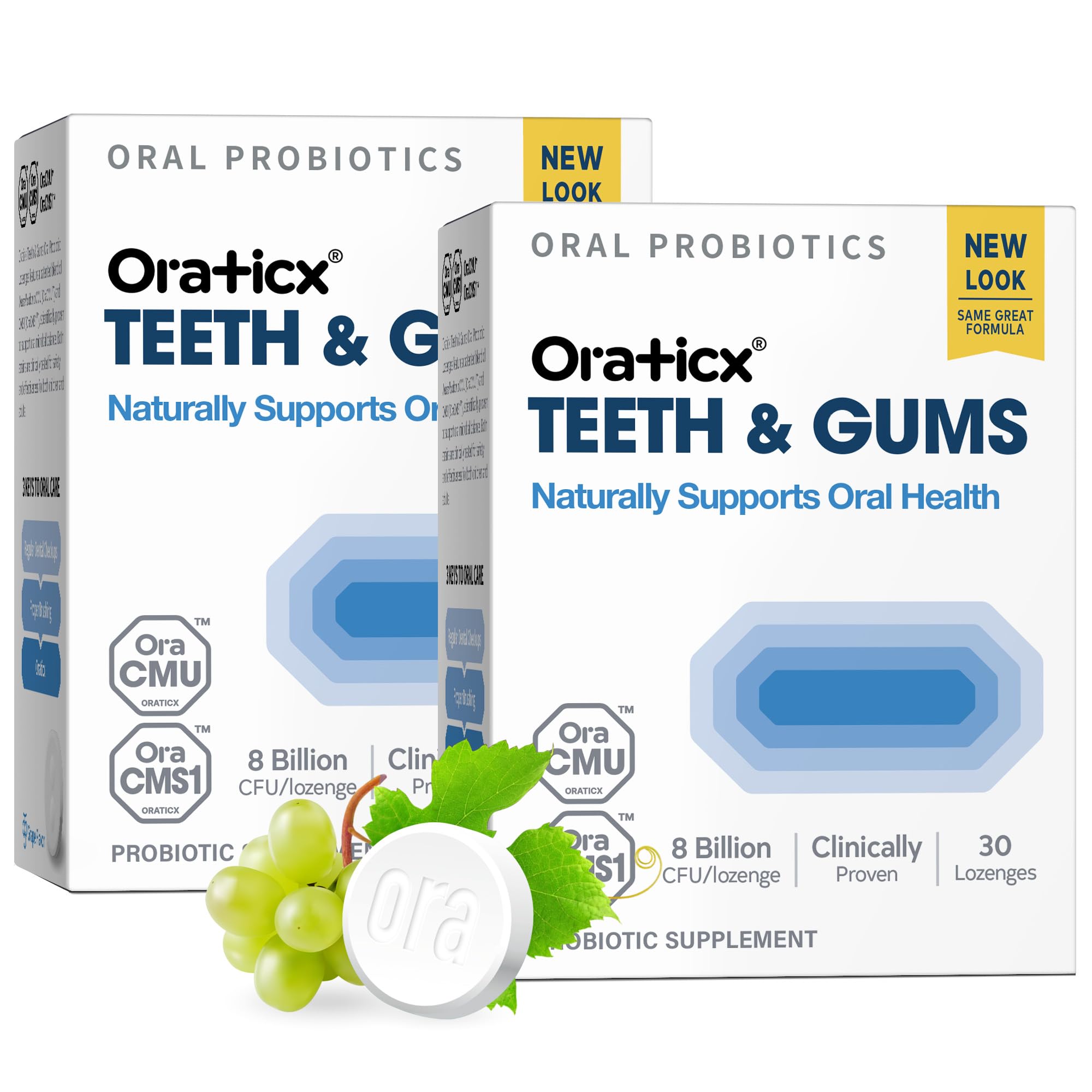 OraTicx Probiotics 30 Capsules front view