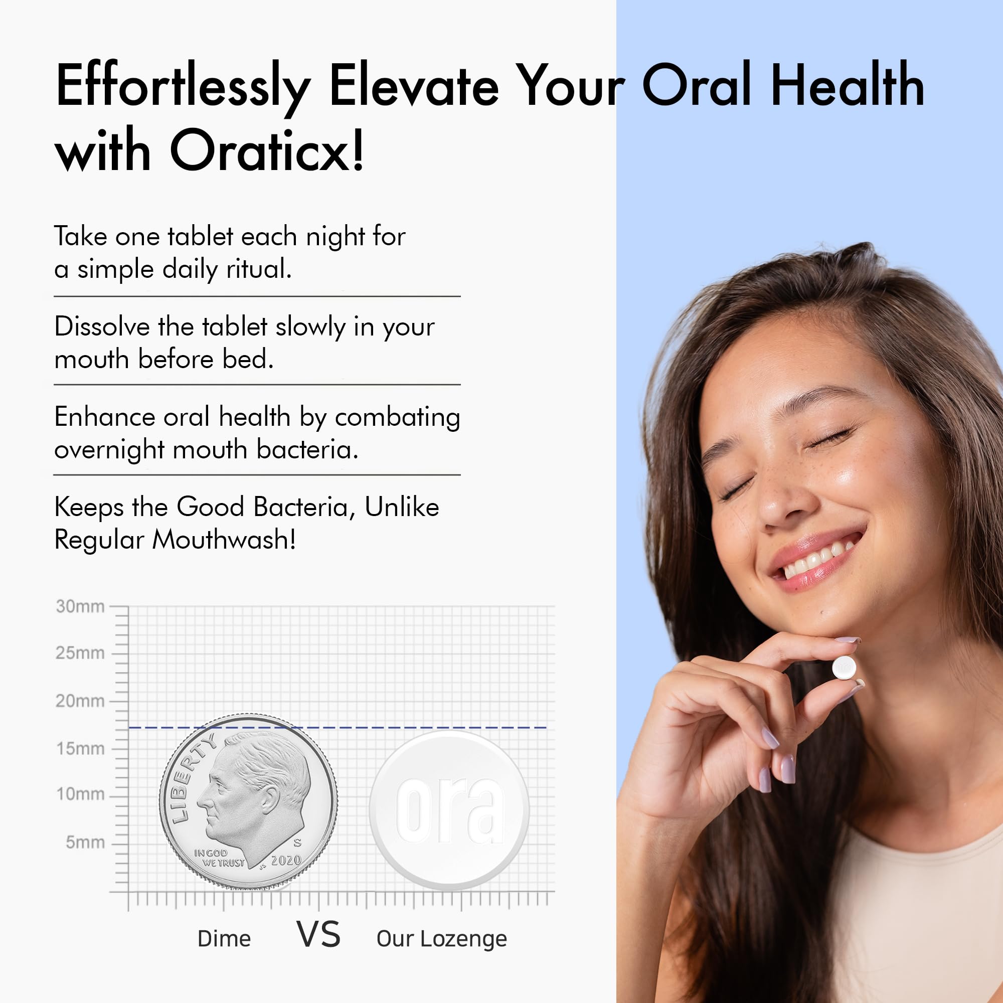OraTicx Probiotics ingredients list