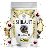 ORBILIVE Gold Shilajit Gummies front view packaging