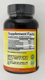 Orbit Vitals Organic Turmeric Capsules with black pepper and ginger ingredients
