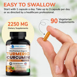 Orbit Vitals Organic Turmeric Capsules with measuring spoon