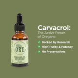 ORE Mexican Oregano Oil 30ml bottle back view