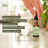 ORE Mexican Oregano Oil 30ml dropper bottle in lifestyle setting