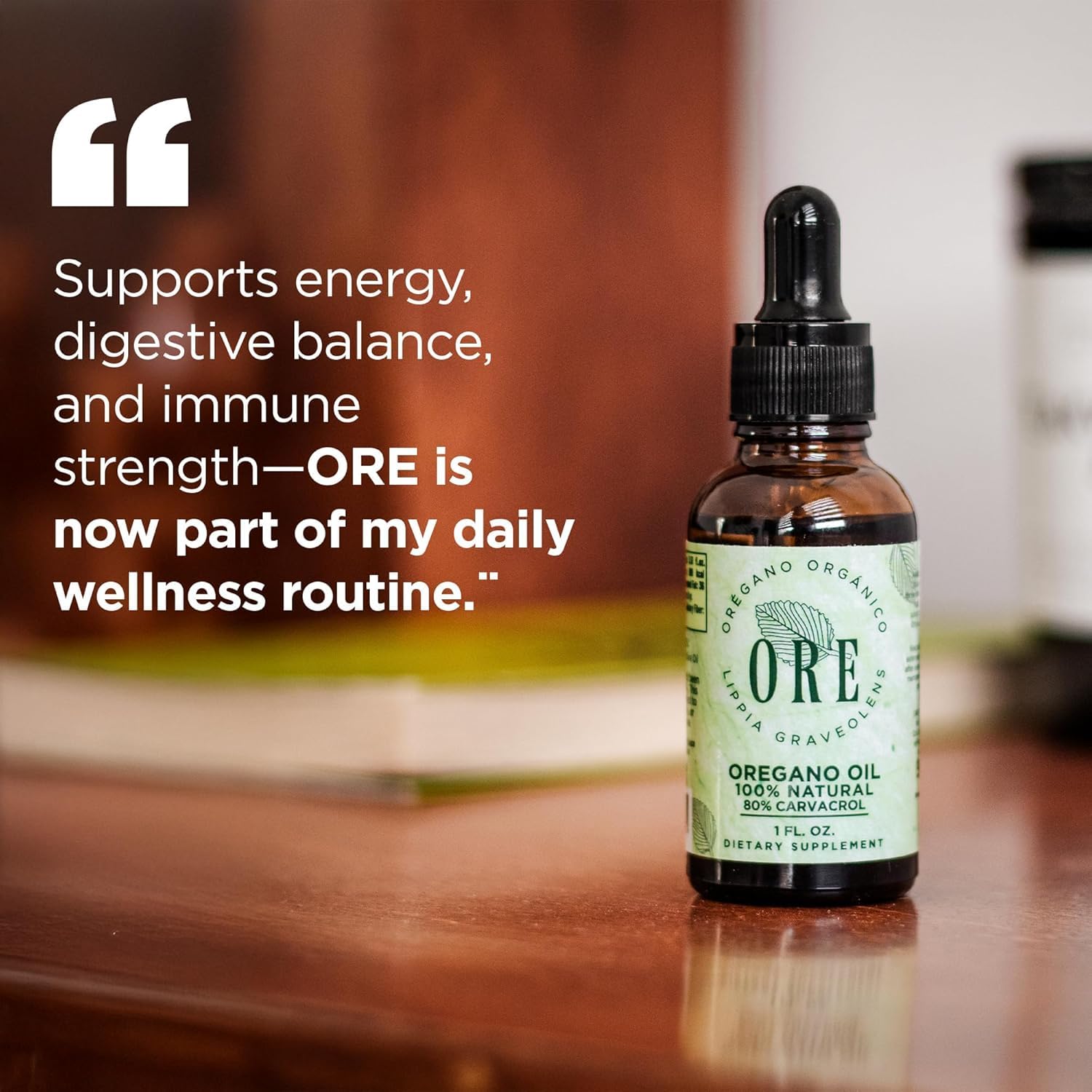 ORE Mexican Oregano Oil 30ml dropper bottle ingredients list