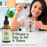 ORE Mexican Oregano Oil 30ml dropper bottle with label