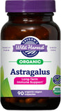 Oregon's Wild Harvest Astragalus Root Capsules 1125mg front view