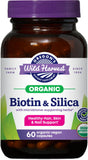 Oregon's Wild Harvest Biotin 2500mcg organic vegan capsules front view