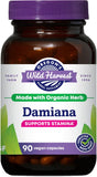 Oregon's Wild Harvest Damiana Leaf Vegan Capsules 90ct front view