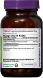 Oregon's Wild Harvest Feverfew Capsules 23g back view with ingredient list