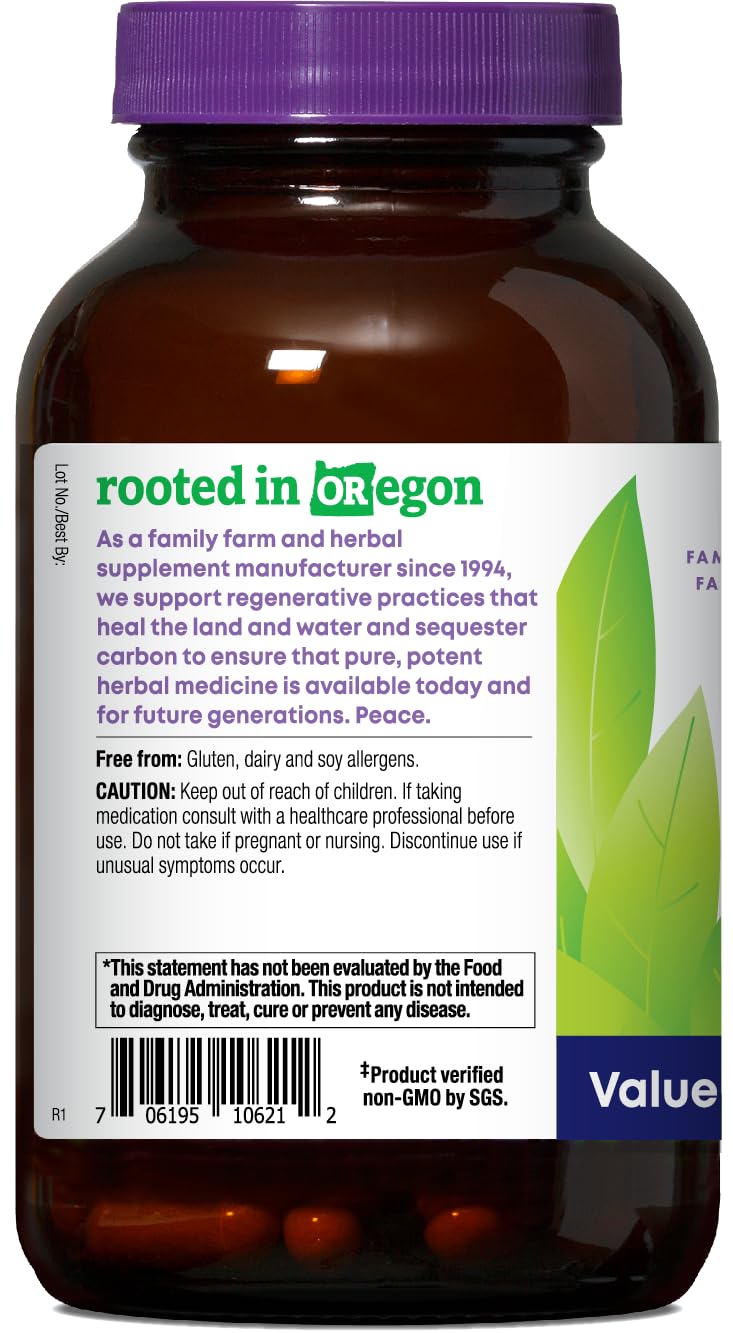 Oregon's Wild Harvest Nettle Capsules ingredients list