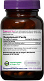 Oregon's Wild Harvest Organic Alfalfa Capsules side view showing label