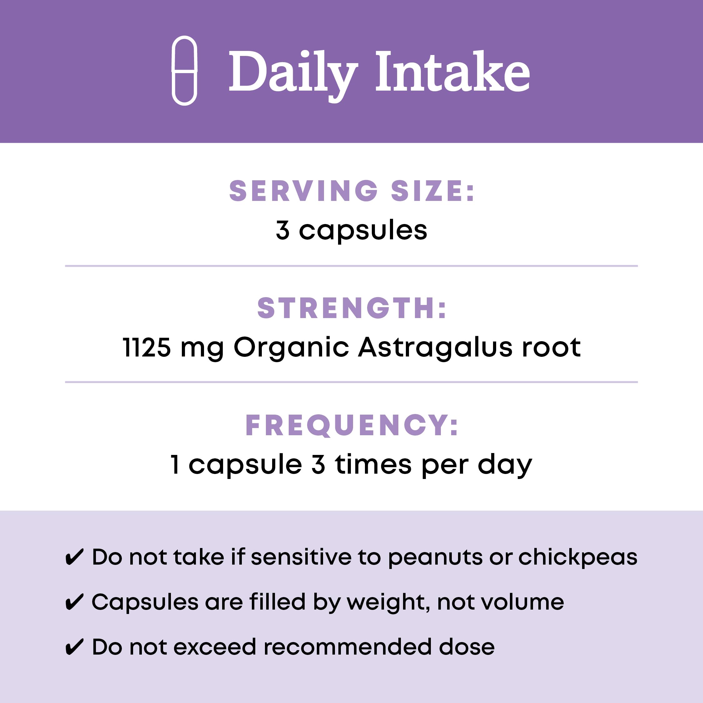 Oregon's Wild Harvest Organic Astragalus Root 1125mg Capsules with a measuring spoon