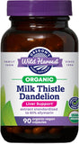 Oregon's Wild Harvest Organic Milk Thistle Capsules front view