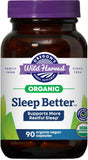 Oregon's Wild Harvest Organic Sleep Supplement 90 Vegan Capsules front view