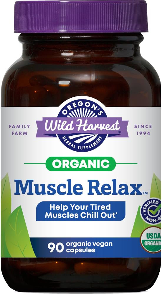 Oregon's Wild Harvest Valerian 90ct vegan capsules front view