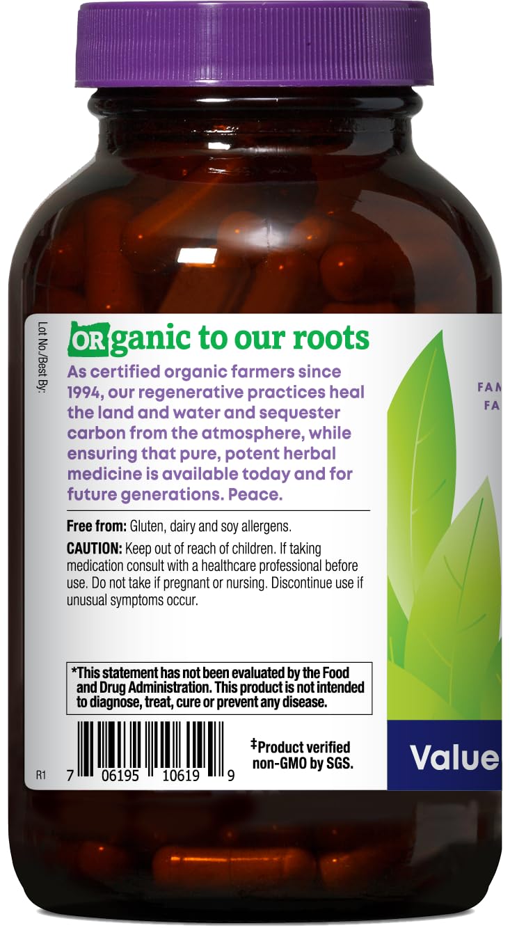 Oregon's Wild Harvest Wormwood organic capsules close-up