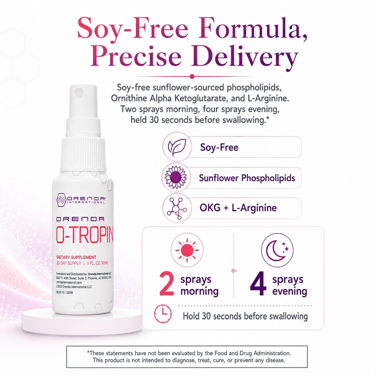 Orenda O-Tropin® Liposomal Spray 1 fl oz lifestyle scene